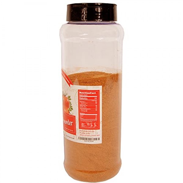 Dried Tomato Powder | 16oz - 453 g - Bulk Spice Quart Jar with S...
