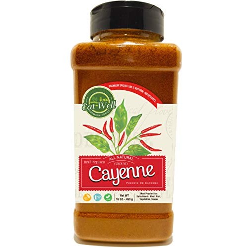Ground Cayenne Pepper Powder | 35.000 Heat Units | 16Oz / 1 Poun