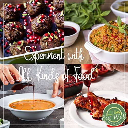 Eat Well Premium Foods Pomegranate Molasses Syrup No Sugar Added...