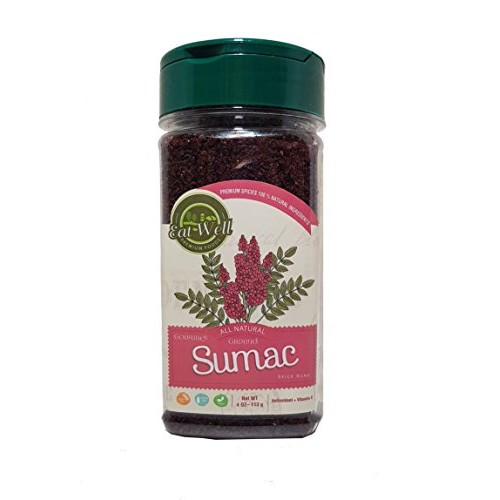 Sumac Spice Powder | 4 Oz 113 G | Bulk Ground Sumac Berries - Br