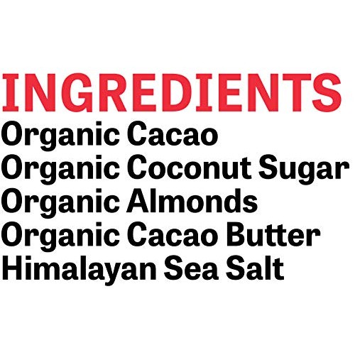 Evolved Chocolate - Organic Almond Sea Salt Chocolate Bar - 72%