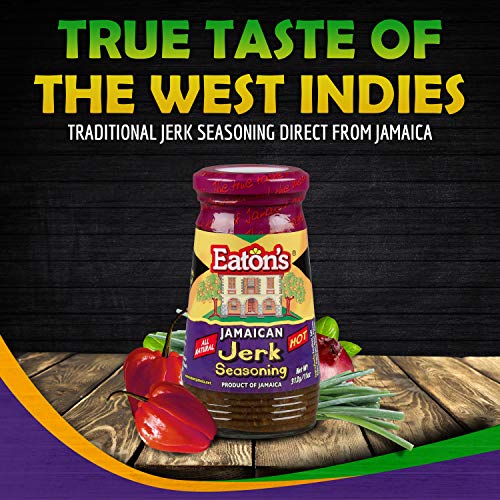 Eatons Jamaican Jerk Seasoning Hot 312G 11 Oz