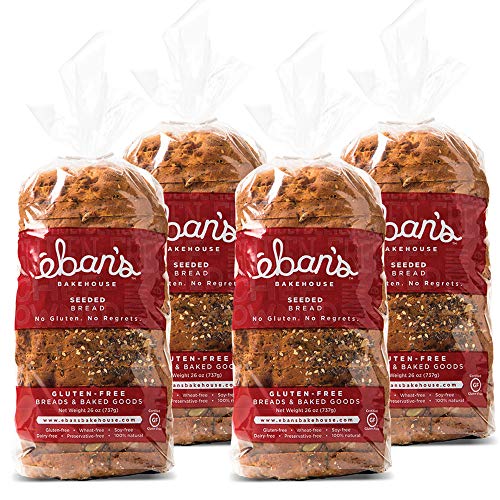 Eban’S Bakehouse Fresh Baked Gluten-Free Seeded Bread - 4 Loaves