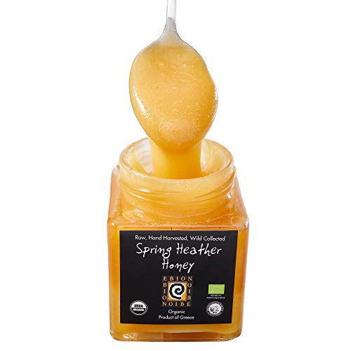 Wild Raw Organic Greek Honey from the Pindus Mtns Spring Heather