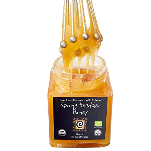 Wild Raw Organic Greek Honey from the Pindus Mtns Spring Heather