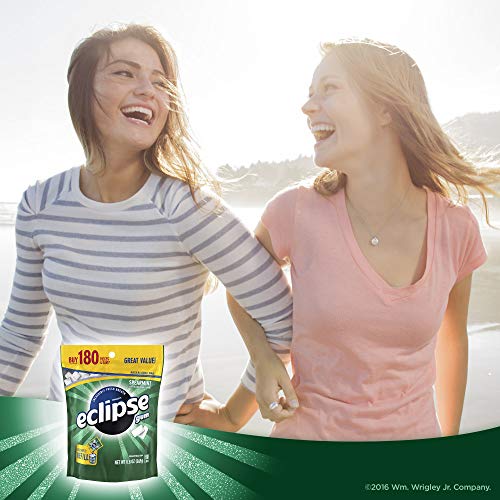 Eclipse, Spearmint Sugarfree Gum, 180 Ct
