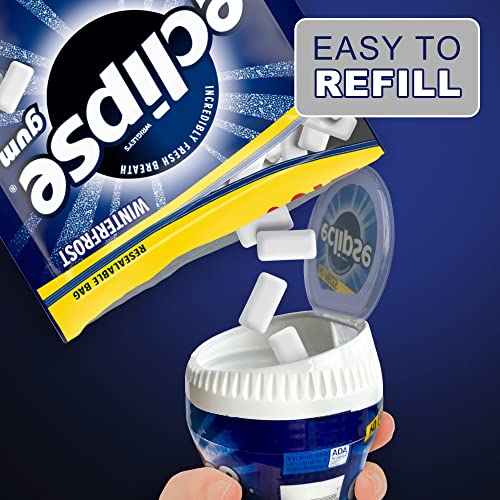 Eclipse Winterfrost Sugar Free Chewing Gum, 180 Piece Bag