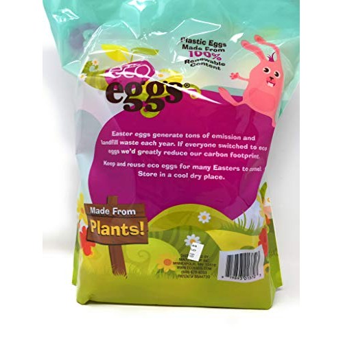 Eco Friendly Easter Eggs - 18 Count