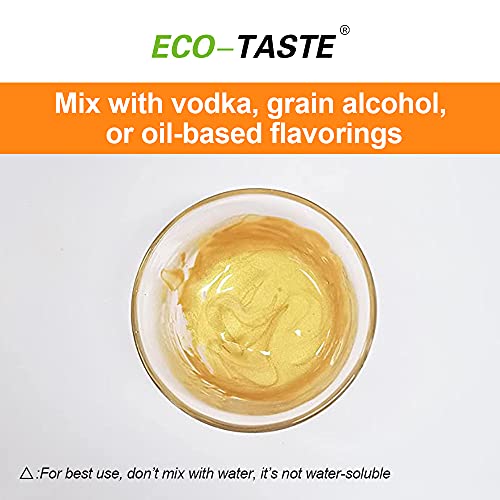 Luster Dust Set 8 Colors 3 Grams Each Container For Cake, Fond