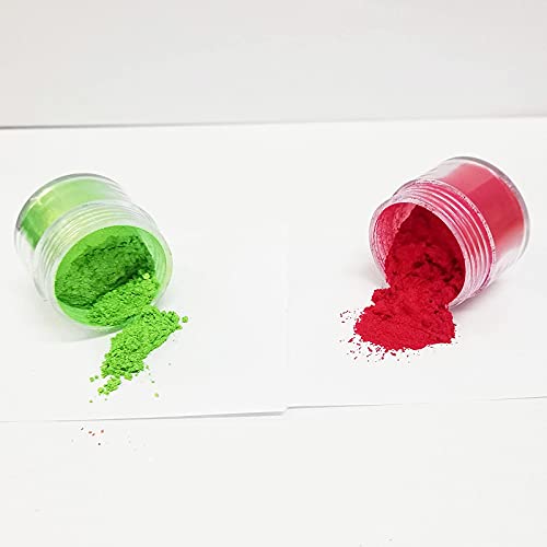 Luster Dust Set 8 Colors 3 Grams Each Container For Cake, Fond