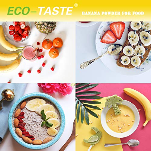 Organic Banana Fruit Powder, 150G 5.3 Oz, 100% Raw, Vegan, No