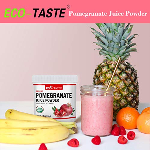Organic Pomegranate Juice Powder, 5.3Oz150G, 100% Usda Organic
