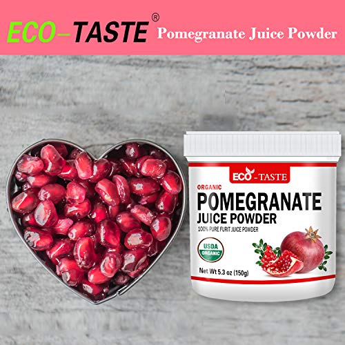 Organic Pomegranate Juice Powder, 5.3Oz150G, 100% Usda Organic