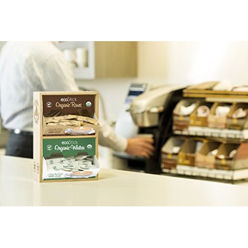 Ecostick Sweetener Packets, Organic White, 2000 Count