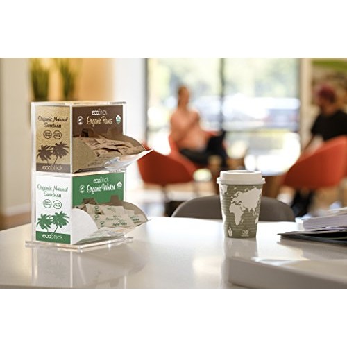Ecostick Sweetener Packets, Organic White, 2000 Count