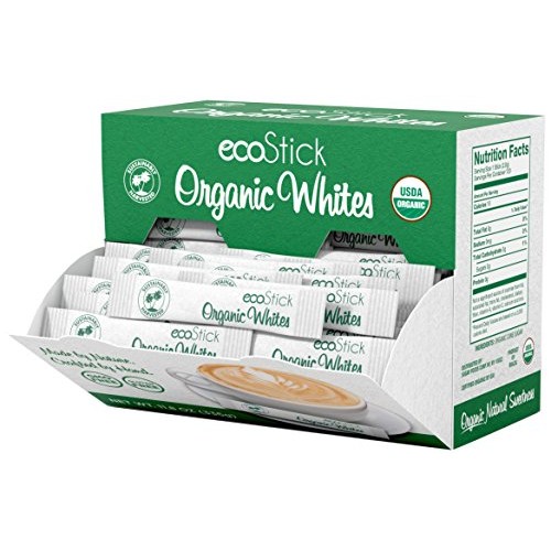 Ecostick Sweetener Packets, Organic White, 2000 Count