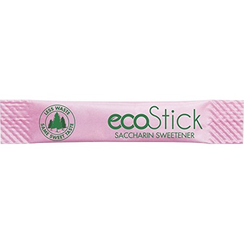 Ecostick Zero Calorie Sweetener Packets | Pink Saccharin | 2000