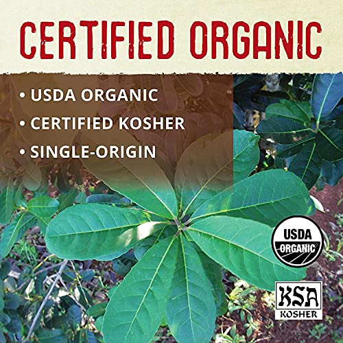 ECOTEAS Organic Unsmoked Yerba Mate Tea Pure Loose Leaf 1 LB Pa...