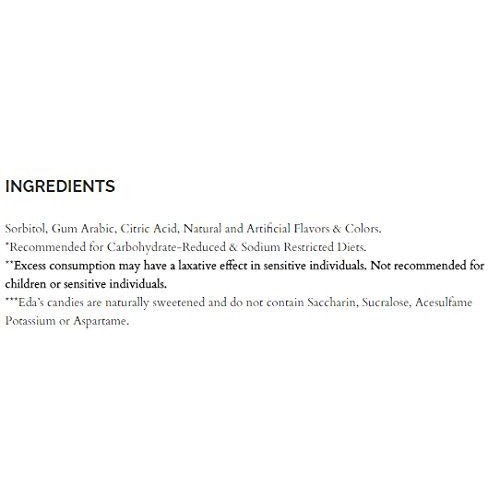 Edas Sugar Free Hard Candy Boardwalk Mix 2 Pounds Edas Bagged W