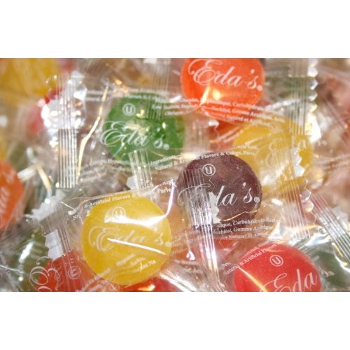 Edas Sugarfree Mixed Fruit Hard Candies, 2 Lbs