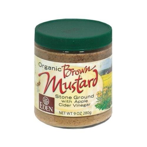 Organic Brown Mustard 9 Ounces Case Of 3
