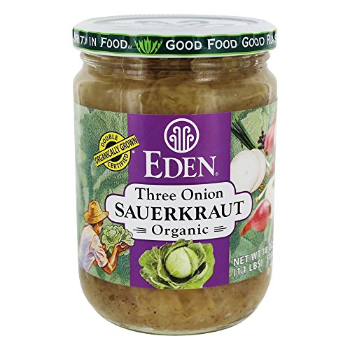 Eden Foods - Organic Sauerkraut Three Onion - 18 Oz.