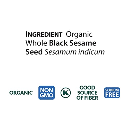 Eden Foods Whole Black Sesame Butter Spread 16 oz 454 gram - O...