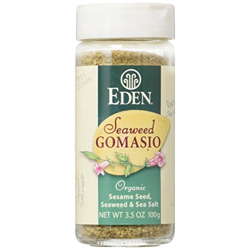 Eden Seaweed Gomasio, Sesame Seeds, Seaweed &Amp; Sea Salt, Organic,