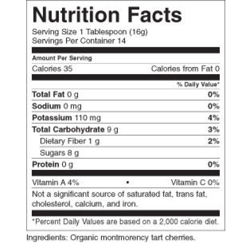 Eden Organic Tart Cherry Butter 8 Oz