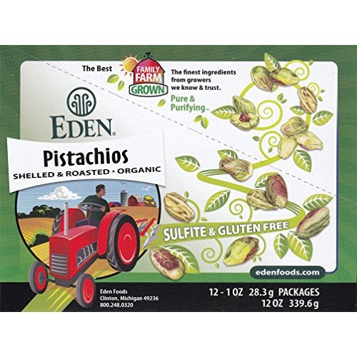 Shelled And Dry Roasted Pistachios 1 Ounces Case Of 12