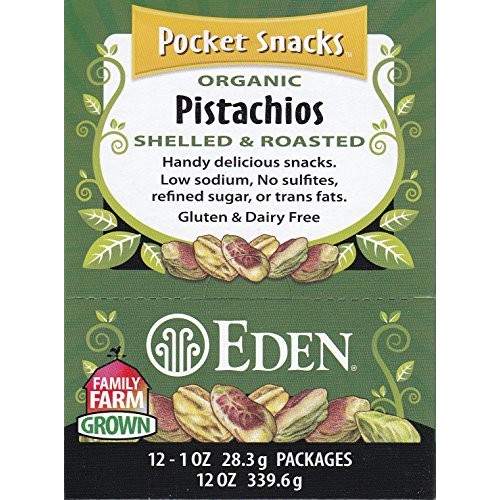 Shelled And Dry Roasted Pistachios 1 Ounces Case Of 12