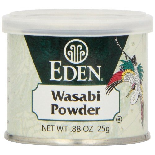 Eden Wasabi Powder, 0.88-Ounce Tins Pack Of 6