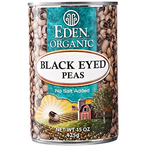 Eden Organic Canned Peas, Black Eyed, 15 Oz