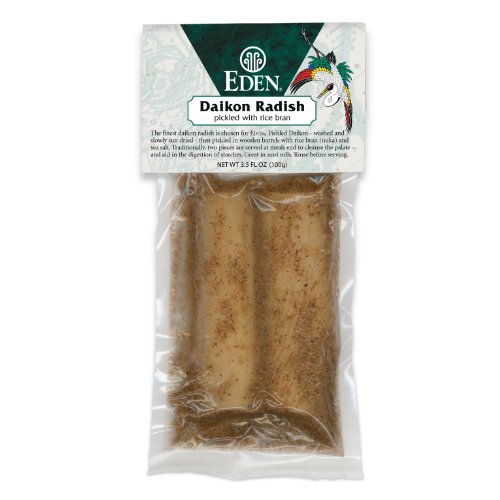Eden Pickled Daikon Radish 2 Pieces, 3.5-Ounce Packages Pack
