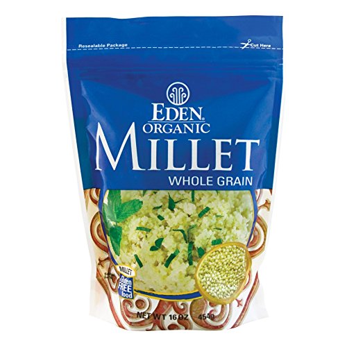 Eden Millet, Whole Grain,16 -Ounce Pouches Pack Of 12