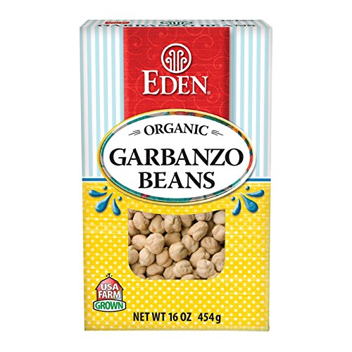 Eden Organic Garbanzo Beans, 16-Ounce Boxes Pack Of 6