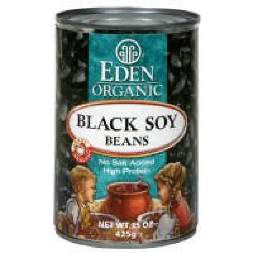 Eden Black Soy Beans, Organic, 15 Oz, Pack Of 6