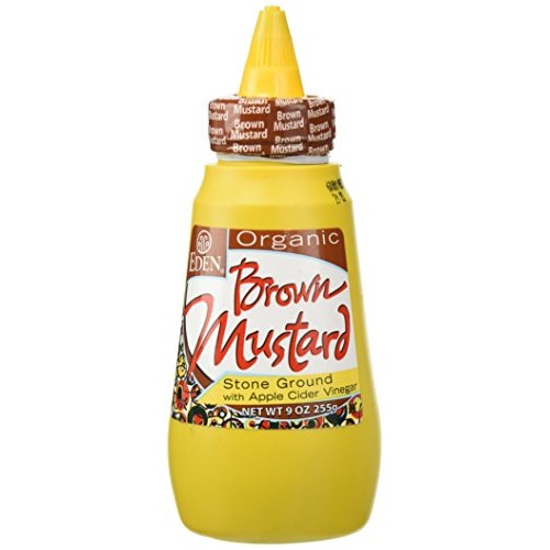 Eden Foods Organic Mustard Brown, 255 Gr