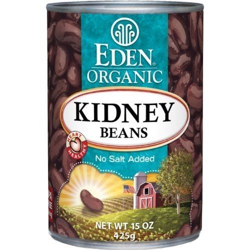 Eden Organic Kidney Beans, No Salt Added, 15-Ounce Cans Pack Of