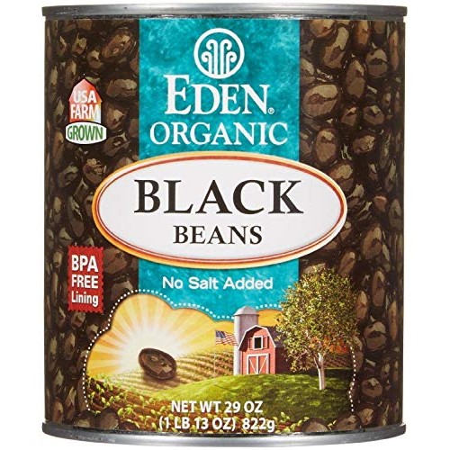 Eden Black Beans - 29 Oz - 12 Pack