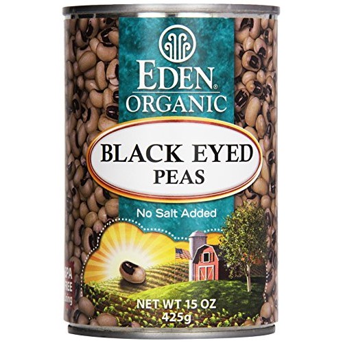 Black Eyed Peas Organic 15 Ounce 425 Grams Can