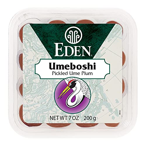 Eden Foods Umeboshi Plums, Whole, 7.05 Oz