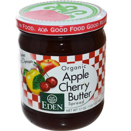 Eden Foods Organic Apple Cherry Butter Spread -- 17 Oz