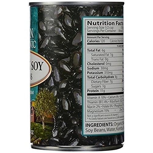 Eden Foods Organic Black Soy Beans - 15 Oz