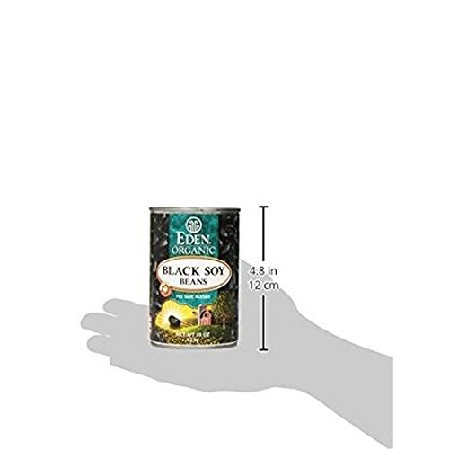 Eden Foods Organic Black Soy Beans - 15 Oz