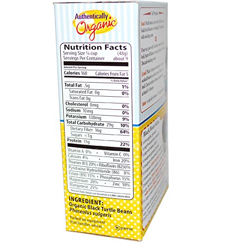 Eden Foods Organic Dry Black Beans, 16 Oz