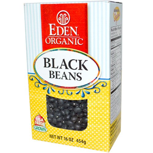 Eden Foods Organic Dry Black Beans, 16 Oz
