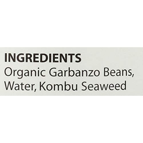 Eden Foods Organic Garbanzo Beans, 29 Ounce Can - 12 Per Case.