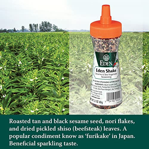 Eden Shake Furikake, Made In Japan, Rice Seasoning, No Sugar, Se