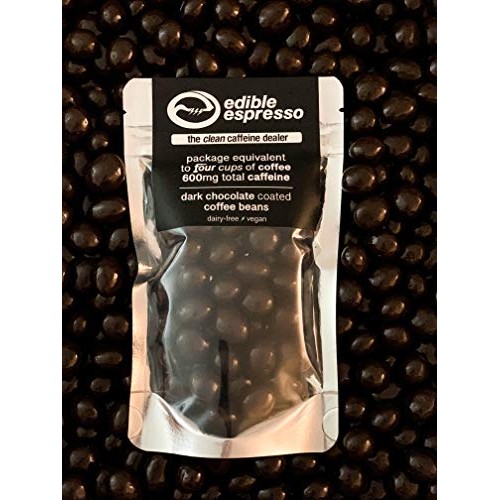 Edible Espresso - Dark Chocolate Covered Coffee Beans 6Pk ~600